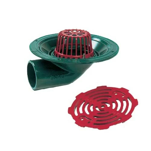 Caroflow 75mm 90 Degree Aluminium Outlet - Image 2