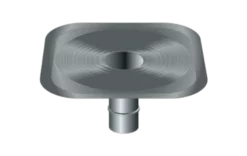 RYNODrain Flat Flange Outlet 62.5mm EPDM