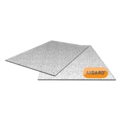 Clear Amber Axgard Patterned 6mm UV Protect Polycarb - 2050mm X 1000mm