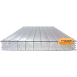 Clear Amber 690x6000mmAXIOME 35mm Clear Multiwall Polycarbonate Sheets