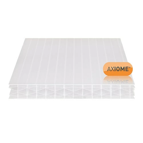 Clear Amber 690x2000mmAXIOME 25mm Opal Multiwall Polycarbonate Sheets