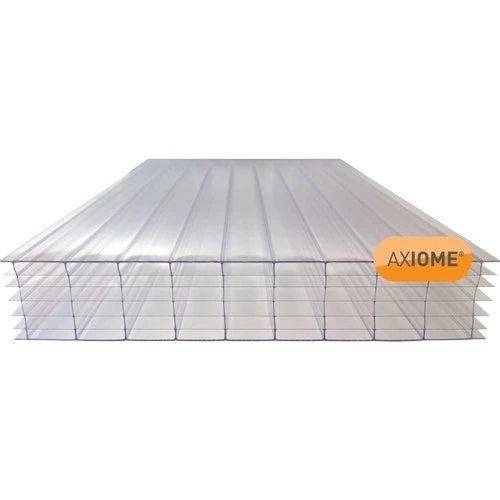 Clear Amber 1400x4000mmAXIOME 35mm Clear Multiwall Polycarbonate Sheets