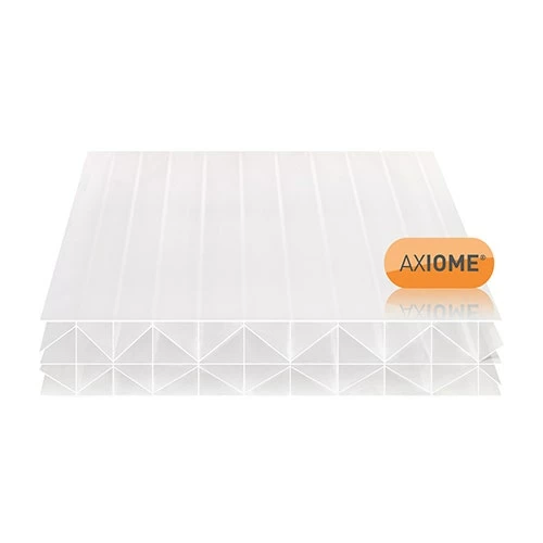 Clear Amber 1250x2000mmAXIOME 35mm Opal Multiwall Polycarbonate Sheets