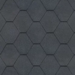 TechnoNICOL Standard Series Hexagonal Roof Shingles Black 3m²