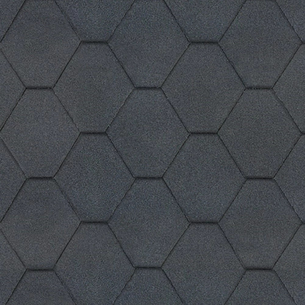 TechnoNICOL Standard Series Hexagonal Roof Shingles Black 3m²