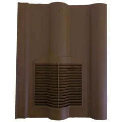 Klober Profile-Line Double Roman Tile Vent Brown KG9857-0247