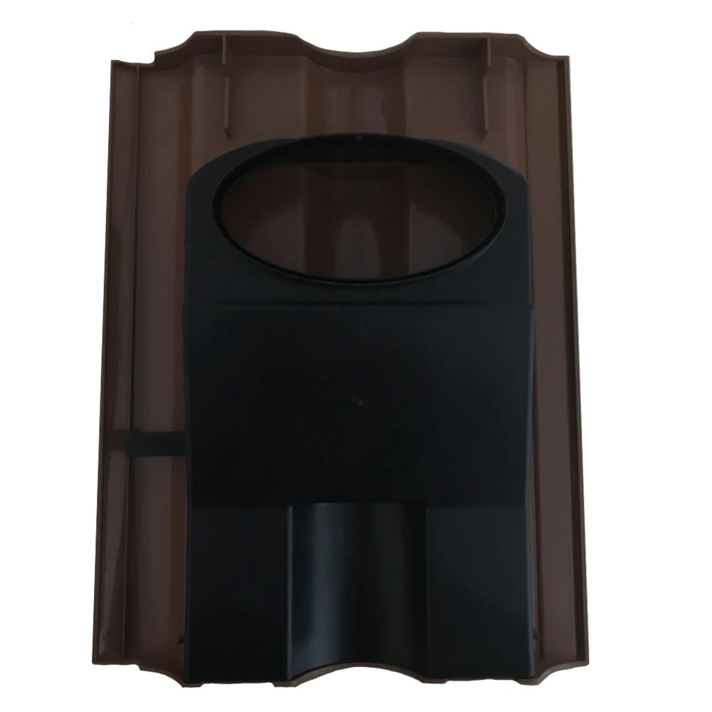 Klober Profile-Line Double Roman Tile Vent Brown KG9857-0247 - Image 2