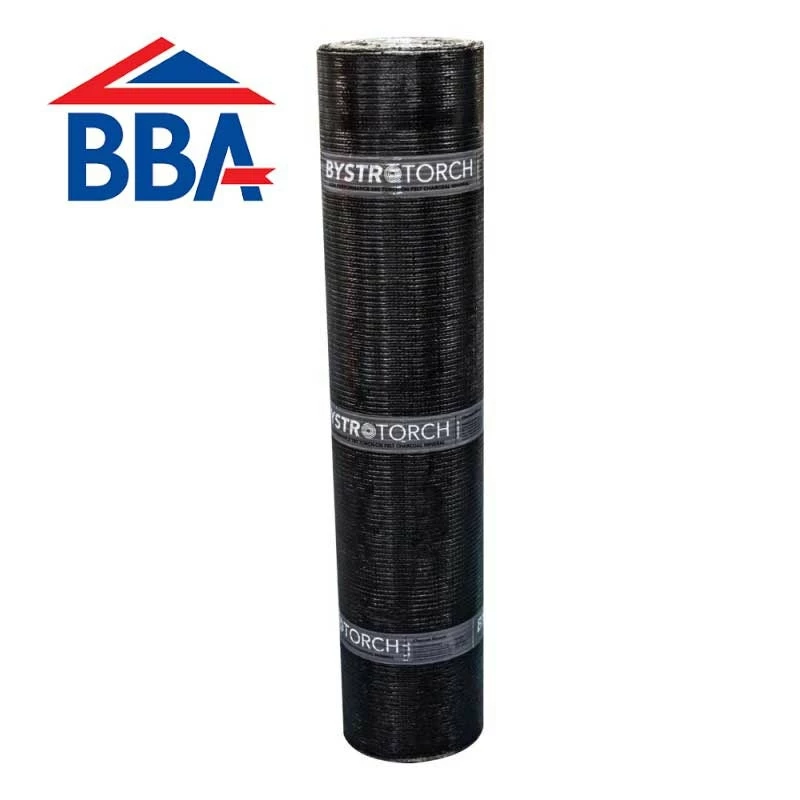Bystrotorch Charcoal Mineral SBS Torch On Flat Roofing Felt - Image 6