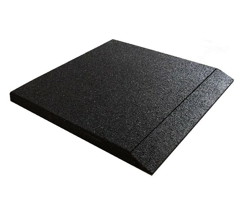 Castle Composites Castleflex Forest Green Rubber Straight Ramp Tile