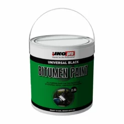 IKOpro Black Bitumen Paint 2.5Ltr