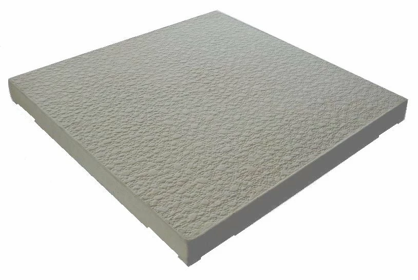 Castle Composites Light Grey Pebble GRC Promenade Slab 600x600x38mm