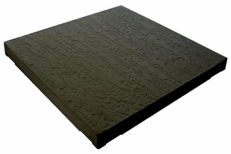 Castle Composites Dark Grey Striated GRC Promenade Slab 600x600x38mm