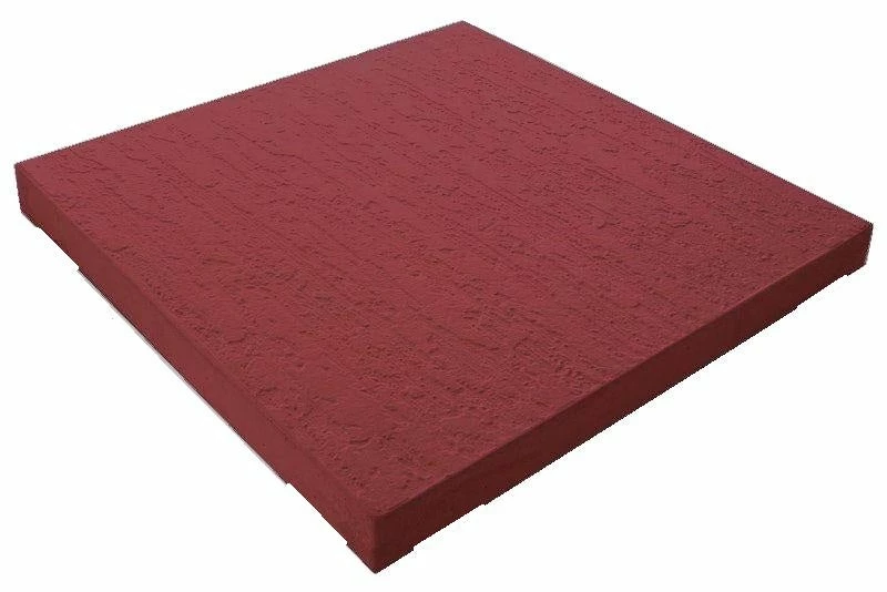 Castle Composites Red Striated GRC Promenade Slab 600x600x38mm