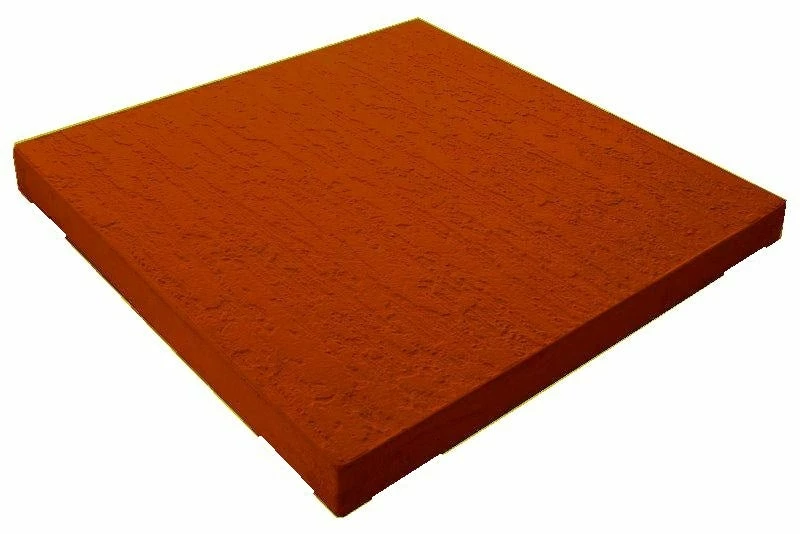Castle Composites Terracotta Striated GRC Promenade Slab 600x600x38mm