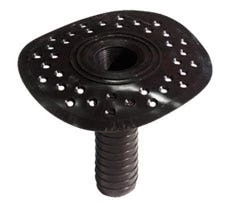 Wallbarn EPDM Circular Roof Outlet (Perforated Flange) - H250mm - D40mm
